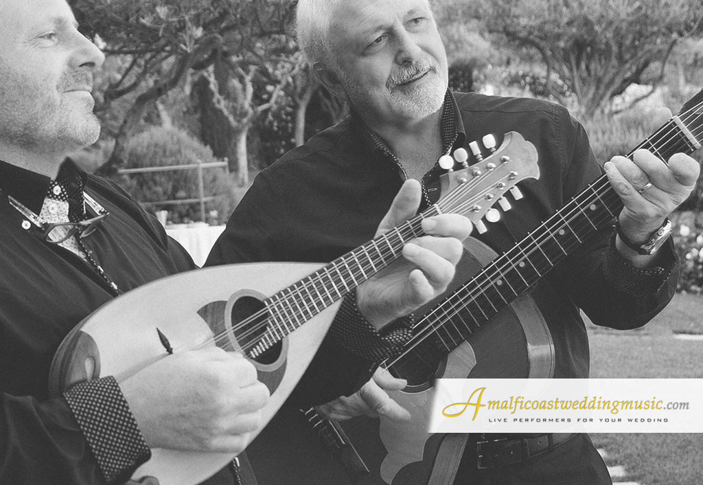 Wedding reception music in Ravello